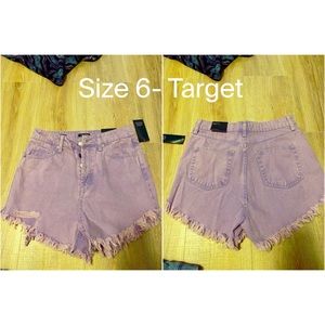 Purple Wild and Fable Shorts from Target